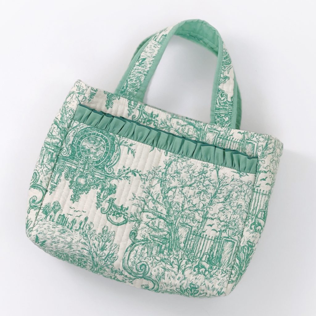 トワルドジュイのヌビキルトで作るトートバッグ